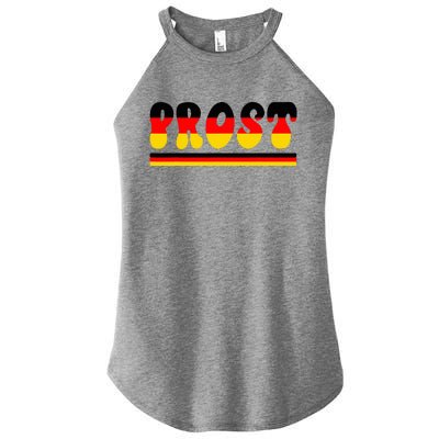 Retro Oktoberfest Squad German Flag Prost Women's Perfect Tri Rocker Tank