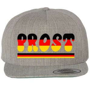 Retro Oktoberfest Squad German Flag Prost Wool Snapback Cap