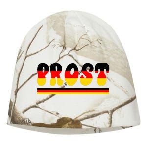 Retro Oktoberfest Squad German Flag Prost Kati - Camo Knit Beanie