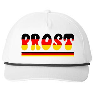 Retro Oktoberfest Squad German Flag Prost Snapback Five-Panel Rope Hat