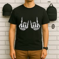 Rock On Skeleton Hand Rock And Roll Rock Band T-Shirt