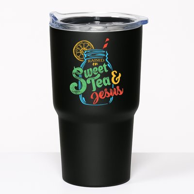 Raised On Sweet Tea & Jesus Tumbler