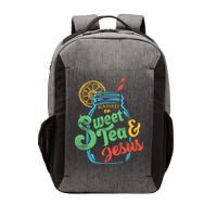 Raised On Sweet Tea & Jesus Vector Backpack