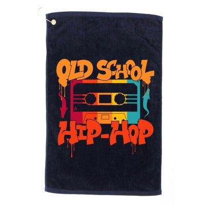 Retro Old School Hip Hop 80s 90s Graffiti Cassette Golf Towel