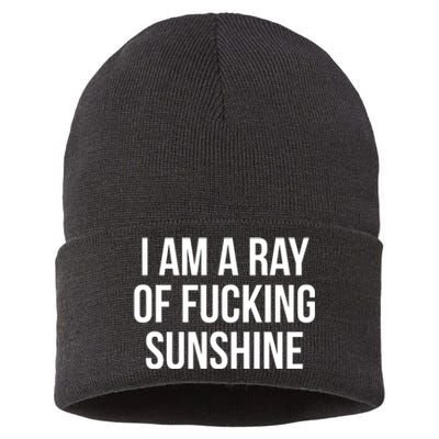 Ray Of Sunshine Sustainable Knit Beanie