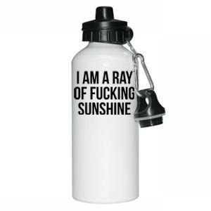 Ray Of Sunshine Aluminum Water Bottle