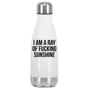 Ray Of Sunshine Stainless Steel Insulated Water Bottle