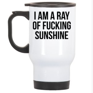 Ray Of Sunshine Stainless Steel Travel Mug