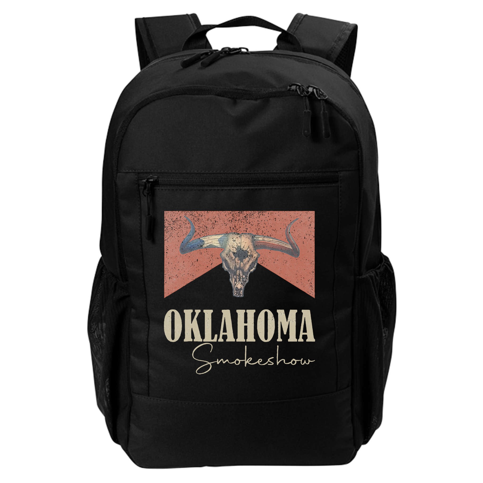 Retro Oklahoma Smokeshow Western Backpack