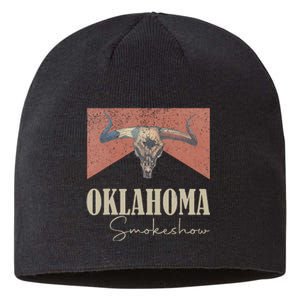 Retro Oklahoma Smokeshow Western Sustainable Beanie