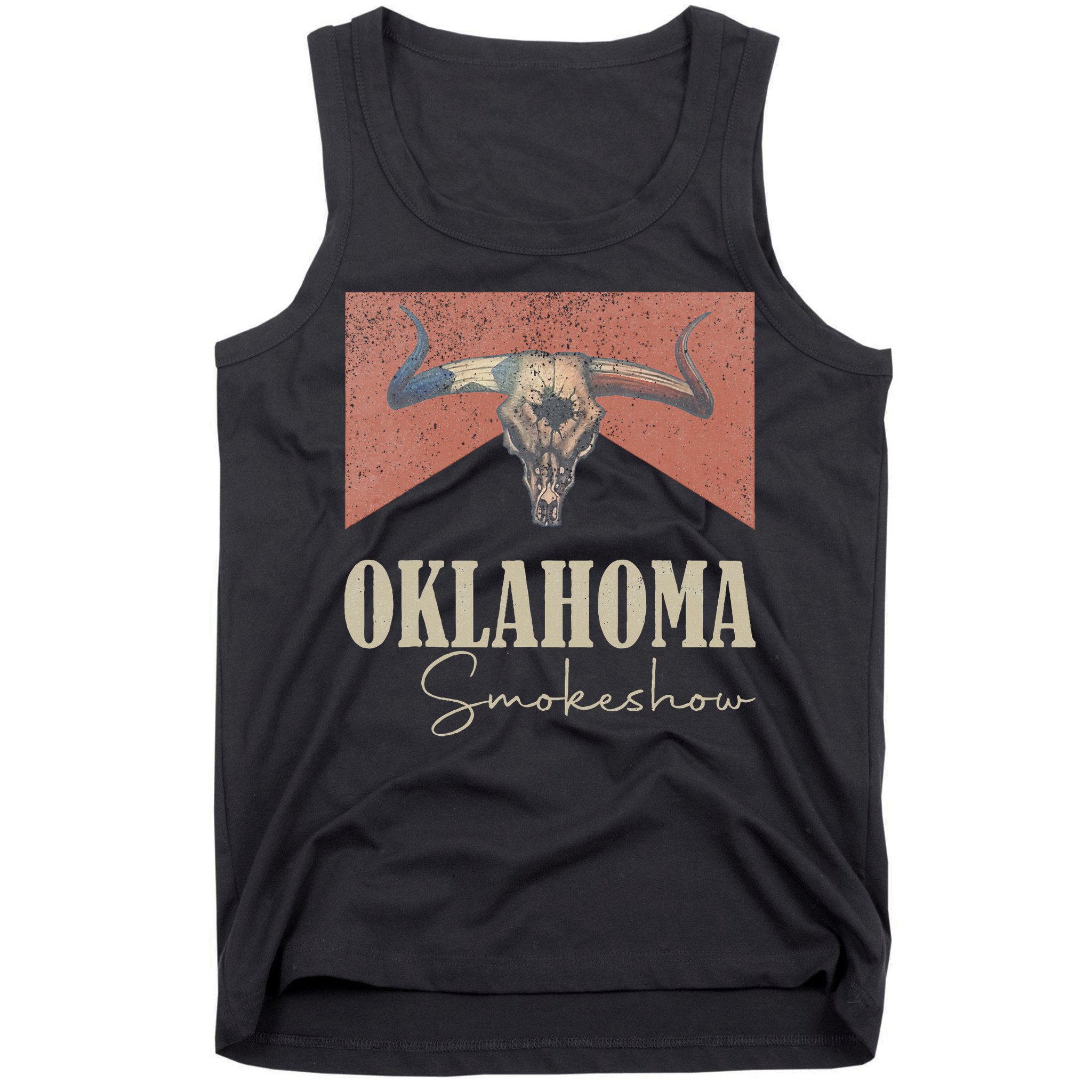 Retro Oklahoma Smokeshow Western Tank Top