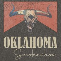 Retro Oklahoma Smokeshow Western Cotton Canvas Backpack