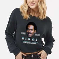Rip Oj Simpson We Will Never Truly Know Only God Can Judge Cropped Pullover Crew