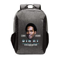 Rip Oj Simpson We Will Never Truly Know Only God Can Judge Vector Backpack