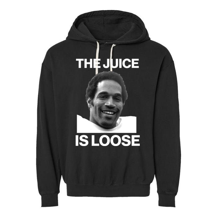 Rip Oj Simpson The Juice Is Loose Garment-Dyed Fleece Hoodie