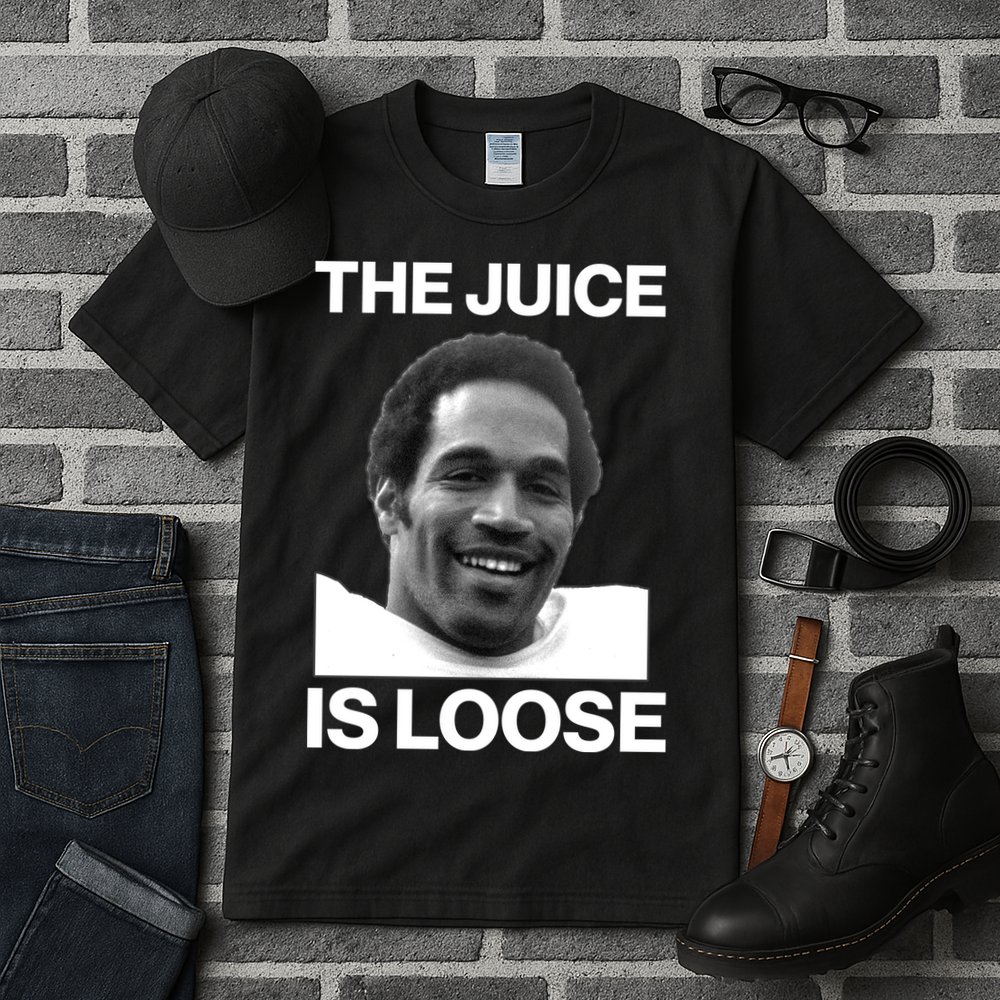Rip Oj Simpson The Juice Is Loose Tall T-Shirt
