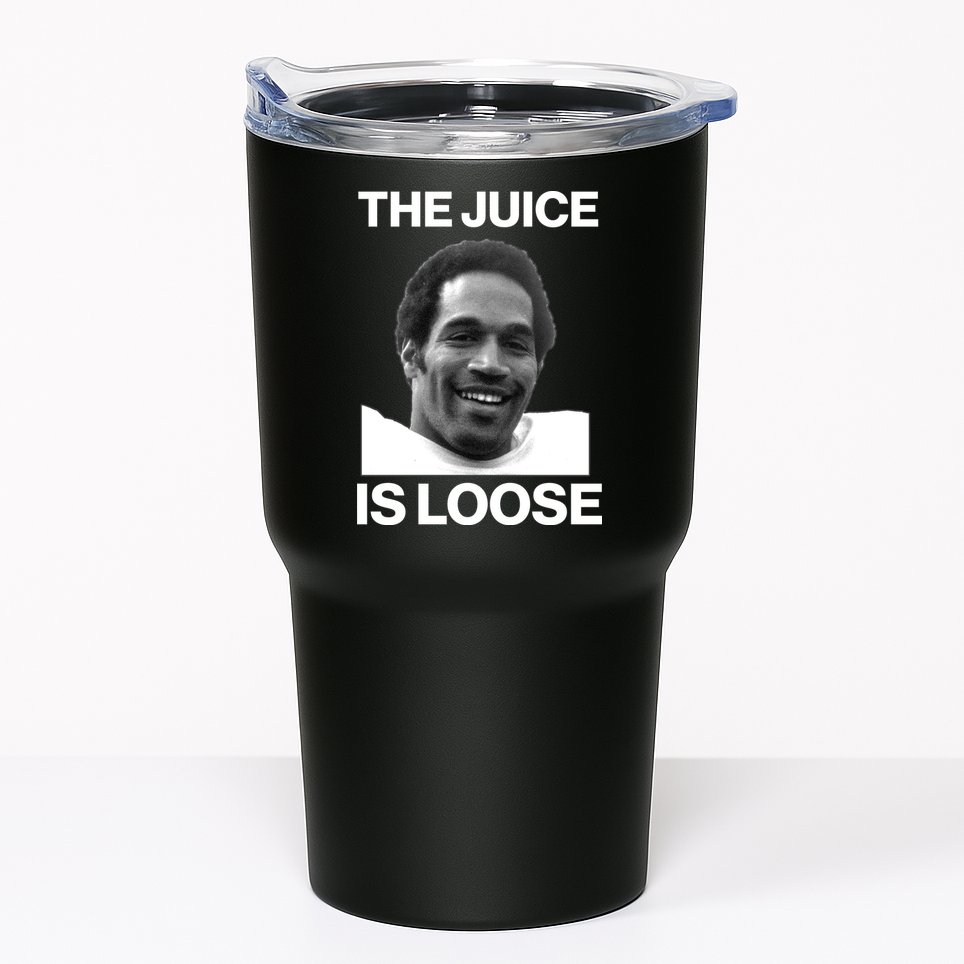 Rip Oj Simpson The Juice Is Loose Tumbler