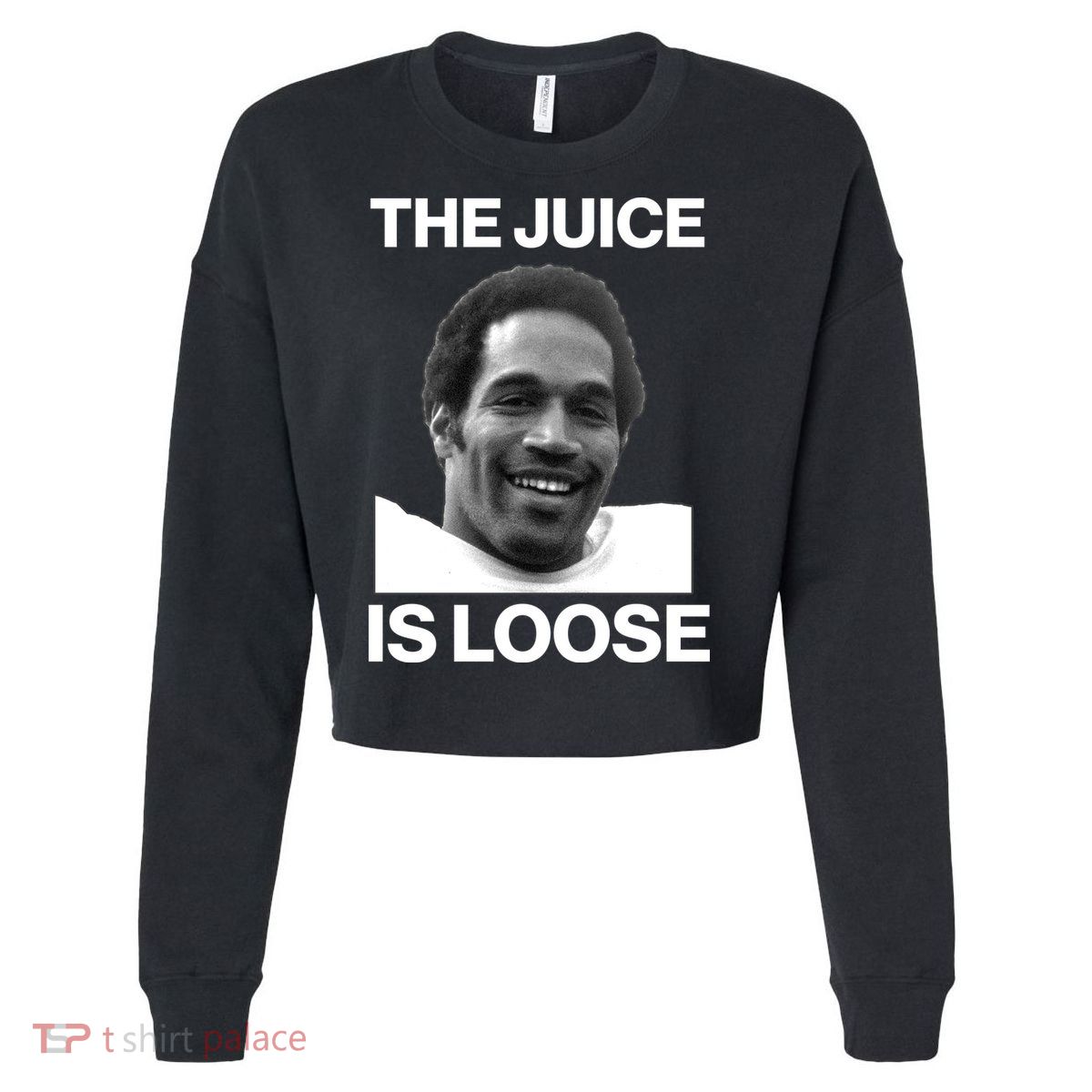 Rip Oj Simpson The Juice Is Loose Cropped Pullover Crew