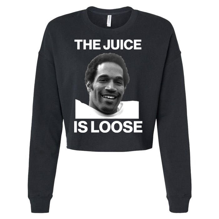 Rip Oj Simpson The Juice Is Loose Cropped Pullover Crew