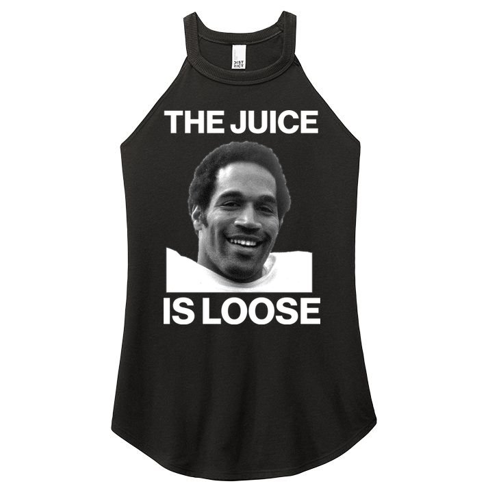 Rip Oj Simpson The Juice Is Loose Women's Perfect Tri Rocker Tank
