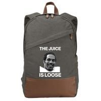 Rip Oj Simpson The Juice Is Loose Cotton Canvas Backpack
