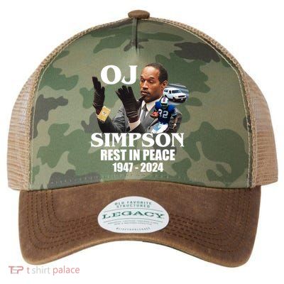 Rip Oj Simpson 1947 2024 Legacy Tie Dye Trucker Hat