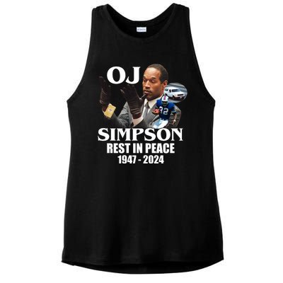 Rip Oj Simpson 1947 2024 Ladies PosiCharge Tri-Blend Wicking Tank