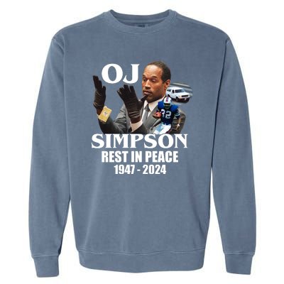 Rip Oj Simpson 1947 2024 Garment-Dyed Sweatshirt