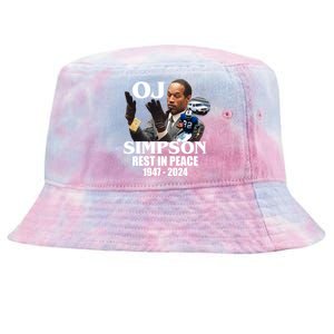 Rip Oj Simpson 1947 2024 Tie-Dyed Bucket Hat