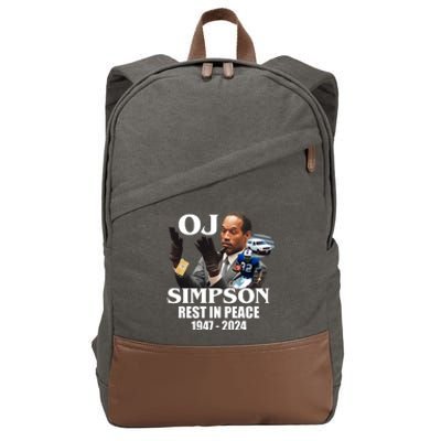 Rip Oj Simpson 1947 2024 Cotton Canvas Backpack