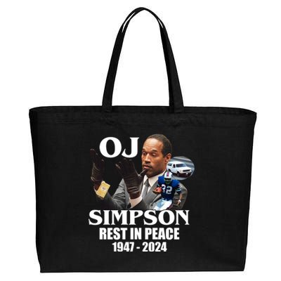 Rip Oj Simpson 1947 2024 Cotton Canvas Jumbo Tote