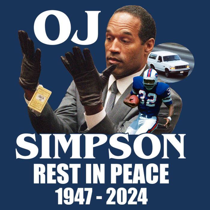 Rip Oj Simpson 1947 2024 Garment-Dyed Heavyweight T-Shirt