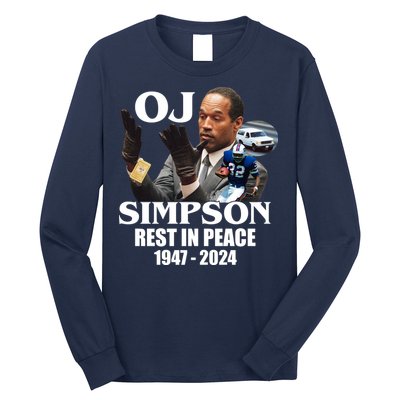 Rip Oj Simpson 1947 2024 Long Sleeve Shirt