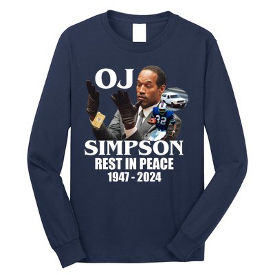 Rip Oj Simpson 1947 2024 Long Sleeve Shirt