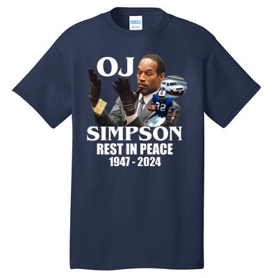 Rip Oj Simpson 1947 2024 Tall T-Shirt