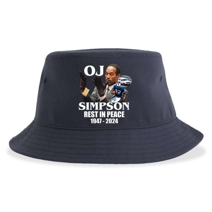 Rip Oj Simpson 1947 2024 Sustainable Bucket Hat