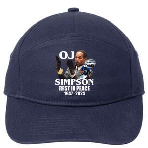 Rip Oj Simpson 1947 2024 7-Panel Snapback Hat