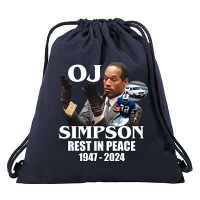 Rip Oj Simpson 1947 2024 Drawstring Bag