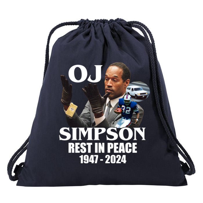 Rip Oj Simpson 1947 2024 Drawstring Bag