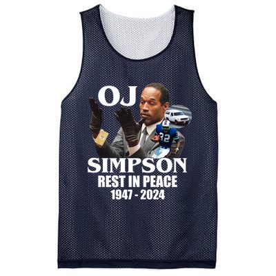 Rip Oj Simpson 1947 2024 Mesh Reversible Basketball Jersey Tank