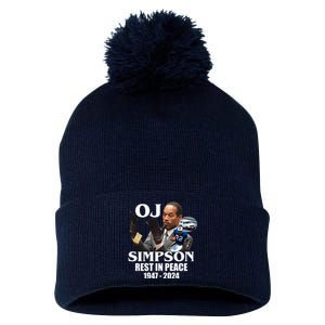 Rip Oj Simpson 1947 2024 Pom Pom 12in Knit Beanie