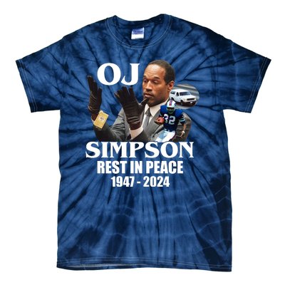 Rip Oj Simpson 1947 2024 Tie-Dye T-Shirt