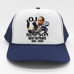 Rip Oj Simpson 1947 2024 Trucker Hat