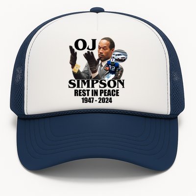 Rip Oj Simpson 1947 2024 Trucker Hat