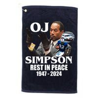 Rip Oj Simpson 1947 2024 Golf Towel