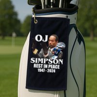 Rip Oj Simpson 1947 2024 Golf Towel