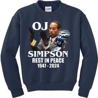 Rip Oj Simpson 1947 2024 Kids Sweatshirt