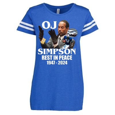 Rip Oj Simpson 1947 2024 Enza Ladies Jersey Football T-Shirt