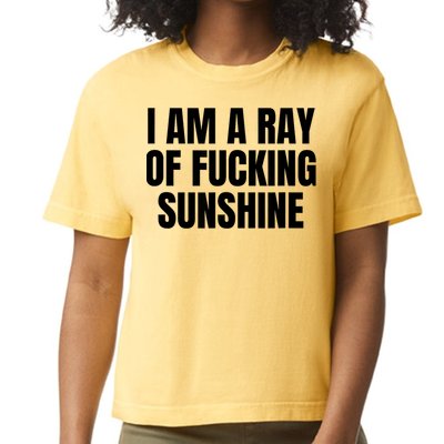 Ray Of Sunshine Comfort Colors Boxy T-Shirt