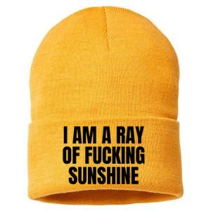 Ray Of Sunshine Sustainable Knit Beanie